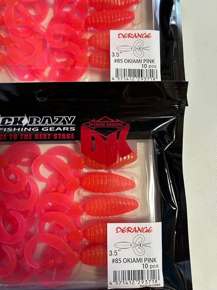 ディレンジ　オキアミピンク　ドランクレイジー Amazon.co.jp: ドランクレイジー ディレンジ 3.5インチ オキアミ